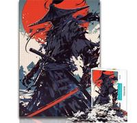 Jigsaw 1000 Pieces for Teenagers Samurai Toy Intellectual Game Home Decoration Toy Wall Decor (size 50x75cm)