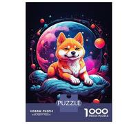 Jigsaw 1000 Pieces for Teenagers Shiba Inu Puppies Puzzles for Adults Hands-on Game Enhance Memory Birthday And Unique Gifts 70x50cm/1000pcs