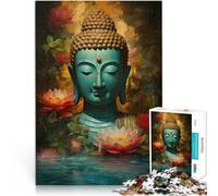 jigsaw 1000 pieces for teenagers Siddhartha Gautama Artwork Präzisionsschnitt Lernspiel für Geburtstag, Weihnachten52x38cm