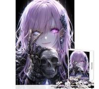 Jigsaw 1000 Pieces for Teenagers Skull Whisperer Educational Toy Gift Birthday Brain Teaser Game Decompressing Intellectual Size 38x26cm