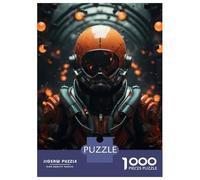 Jigsaw 1000 Pieces for Teenagers Space Suit Adventure Explore The Cosmos! Jigsaws for Adults Anti-Stress Toys Enhance Memory Birthday And Unique Gifts 52x38cm/1000pcs