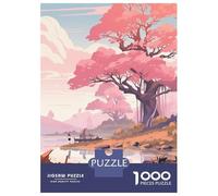 Jigsaw 1000 Pieces for Teenagers Spring Shoreline Puzzles for Adults Fun Games Stress Reliever Unique Gifts for Birthday And Christmas 38x26cm/1000pcs