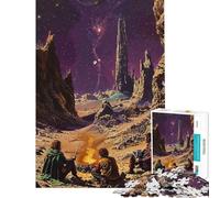 Jigsaw 1000 Pieces for Teenagers Starlit Journey Jigsaws for Adults Family Games Pattern Assembly Birthday And Unique Gifts (Size 50x75cm)