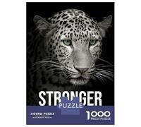 Jigsaw 1000 Pieces for Teenagers Stronger Than Yesterday Jigsaws for Adults Brain Teaser Game Pattern Assembly Birthday And Unique Gifts 38x26cm/1000pcs