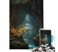 Jigsaw 1000 Pieces for Teenagers The Mystical Gateway for Educational Game Challenge Toy Brain Teaser Game Tough Challenge Secret Santa Gifts (Size 38x26cm)