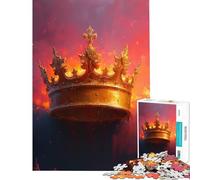 Jigsaw 1000 Pieces for Teenagers The Royal Crown for Educational Game Challenge Toy Relax Games Analysis And Logic Great Gifts And Toys (Size 38x26cm)