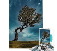Jigsaw 1000 Pieces for Teenagers The Tree Educational Game Learning Educational Toys Art Work Gifts Precision Cutting (Size 38x26cm)