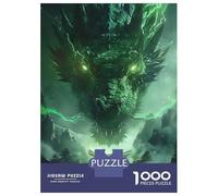 Jigsaw 1000 Pieces for Teenagers Torii Gate Dragon Legend Jigsaws for Adults Brain Teaser Game Pattern Assembly Birthday And Unique Gifts 52x38cm/1000pcs