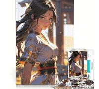 Jigsaw 1000 Pieces for Teenagers Warrior's Grace in The Sunlight Educational Game Train Your Brain And Hands Gifts for Friends And Family 50x75cm