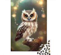 Jigsaw 1000 Pieces for Teenagers Whimsical Owl Art Print Puzzle for Adults Toy Wall Decor But Fun And Humorous Unique Gifts for Birthday And Christmas 52x38cm/1000pcs