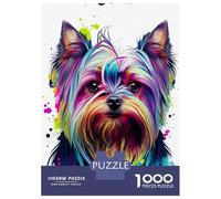 Jigsaw 1000 Pieces for Teenagers Yorkshire Color Puzzles for Adults Fun Games Stress Reliever Unique Gifts for Birthday And Christmas 38x26cm/1000pcs