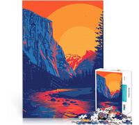 jigsaw 1000 pieces for teenagers Yosemite California Art Familienspiel für und Künstlersammlung, Bildende Kunst52x38cm