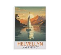 jigsaw 1000 pieces,Helvellyn Lake District,DIY Art for Grown Ups Adults(75x50cm)-GZ94