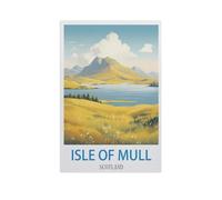 Jigsaw 1000 Pieces，Isle of Mull Scotland，DIY Art for Grown Ups Adults（38x52cm）-FZ75