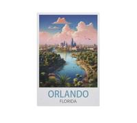 jigsaw 1000 pieces，Orlando Florida，DIY Art for Grown Ups Adults（50x70cm）-AN50