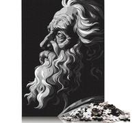 Jigsaw 1000 Pieces 'Plato Portrait Puzzles Adults Difficulty Jigsaw Puzzles Education Toys Games Family Decoration (38x26cm)
