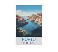jigsaw 1000 pieces，Porto Portugal，DIY Art for Grown Ups Adults（75x50cm）-FT53