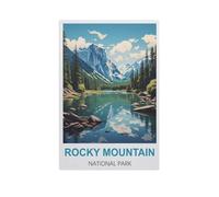 jigsaw 1000 pieces,Rocky Mountain National Park,DIY Art for Grown Ups Adults(50x70cm)-GJ13
