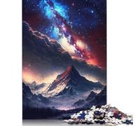 Jigsaw 1000 Pieces The Great Galaxy Mount Puzzles Adults Difficulty Jigsaw Puzzles Education Toys Games Family Decoration (75x50cm)