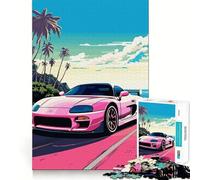 Jigsaw 1000 Pieces Toyota Supra MK A Art Perfect Edge Play Cognitive Fun Play Slow Play Fun Xmas Art Display (50x75cm)