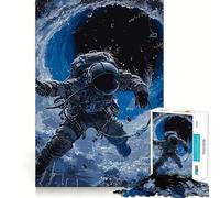 Jigsaw 1000 Pieces Trapped In A Galaxy Hole Perfect Edge Play Cognitive Fun Play Slow Play Fun Xmas Art Display (38x52cm)