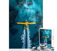 Jigsaw 1000 Pieces Tropical Flight Puzzles for Teenagers Pattern Assembly Parent-child Interaction Birthday Present, Gifts, (38x26cm)