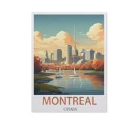 Jigsaw 1500 Pieces，Montreal Canada，DIY Art for Grown Ups Adults（57x87cm）-EY55