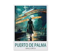 Jigsaw 1500 Pieces，Puerto De Palma Mallorca，DIY Art for Grown Ups Adults57x87cm-Q99