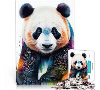 jigsaw 2000 pieces for adults Colorful Panda Animals Intellektuelles Spiel Wanddekoration Einzigartige Geburtstags- und Weihnachtsgeschenke70x100cm