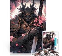jigsaw 2000 pieces for adults Dragon Samurai Warrior Herausforderndes Spiel Angebot als Geschenk für die ganze Familie70x100cm