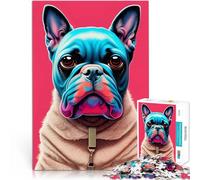 jigsaw 2000 pieces for adults English bulldog Lernspiel-Herausforderungsspielzeug Einzigartige Wohndekoration und Geschenke70x100cm