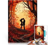 jigsaw 2000 pieces for adults Love in Autumn Made of cardboard for age 14+ Tough challenge learning educational Gift。size：70x100cm/27.5x39.3inch