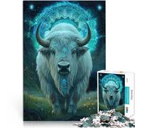 jigsaw 2000 pieces for adults Mythical Beast Bull Made of cardboard for age 14+ Beautiful design gameBeautiful design game A work of art。size:70x100cm/27.5x39.3inch