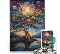 jigsaw 2000 pieces for adults Tree under the planet lustige Spiele für die ganze Familie Ein Kunstwerk70x100cm