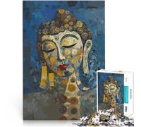 jigsaw 2000 pieces for teenagers Buddha Spiritual Painting Game Toys 70x100cm Home Art Decor for Age 14 Years Up