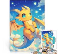 jigsaw 2000 pieces for teenagers Cute Dragon in the Sky Lernspiele Heimdekoration Geburtstagsgeschenk, Geschenke, Wandkunst70x100cm