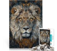 jigsaw 2000 pieces for teenagers Domineering lion Anspruchsvolles Spiel und Familienspaß Wichtelgeschenke70x100cm