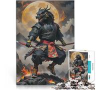 jigsaw 2000 pieces for teenagers Dragon samurai warrior Denksportaufgabe für Die Liebe zwischen Paaren stärken70x100cm