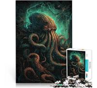 jigsaw 2000 pieces for teenagers Octopus Onslaught Dekomprimierendes intellektuelles Lernspielzeug für Heimdekoration70x100cm