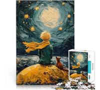jigsaw 2000 pieces for teenagers The Little Prince and the Fox Analyse und Logik mit passendem Poster und Quizblatt70x100cm