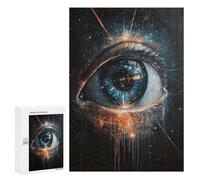 Jigsaw 300 PCS Cosmic Eye Painting-7 Puzzle For Teenagers Enhance Memory Train Your Brain And Hands Addictive Toys to Cultivate Patience 300 PCS