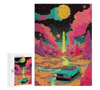 Jigsaw 300 PCS Desert Drive Jigsaw Puzzles for Adults Improve Memory Challenging To Complete Christmas Birthday Gifts 300 PCS