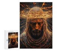 Jigsaw 300 PCS Electric Energy Portrait Jigsaw Puzzles for Teenagers Improve Memory Educational Challenge Gifts for Friends And Family 300 PCS