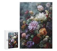 Jigsaw 300 PCS Floral Fantasy A Bouquet of Dreams Puzzle For Teenagers Enhance Memory Train Your Brain And Hands Addictive Toys to Cultivate Patience 300 PCS