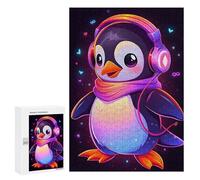Jigsaw 300 PCS for Adults Adorable Penguin Adult Jigsaw Puzzle Fun Games Analysis And Logic Unique Birthday And Gifts 300 PCS