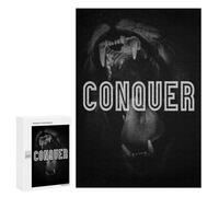 Jigsaw 300 PCS for Adults Conquer Jigsaw Puzzle Brain Teaser Game Difficult Hard Deal As Gifts for The Whole Family 300 PCS