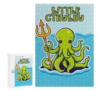 Jigsaw 300 PCS for Adults Cute Cthulhu Octopus Adult Jigsaw Puzzle Fun Games Analysis And Logic Unique Birthday And Gifts 300 PCS