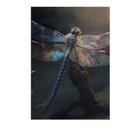Jigsaw 300 PCS for Adults Dragonfly Beautiful Puzzles for Adults Brain Teaser Game Perfect Decoration Help The Brain Exercise 300 PCS