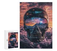 Jigsaw 300 PCS for Adults Galactic Reflection Adult Jigsaw Puzzle Fun Games Analysis And Logic Unique Birthday And Gifts 300 PCS