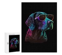 Jigsaw 300 PCS for Adults German Shorthaired Pointer Adult Jigsaw Puzzle Fun Games Analysis And Logic Unique Birthday And Gifts 300 PCS